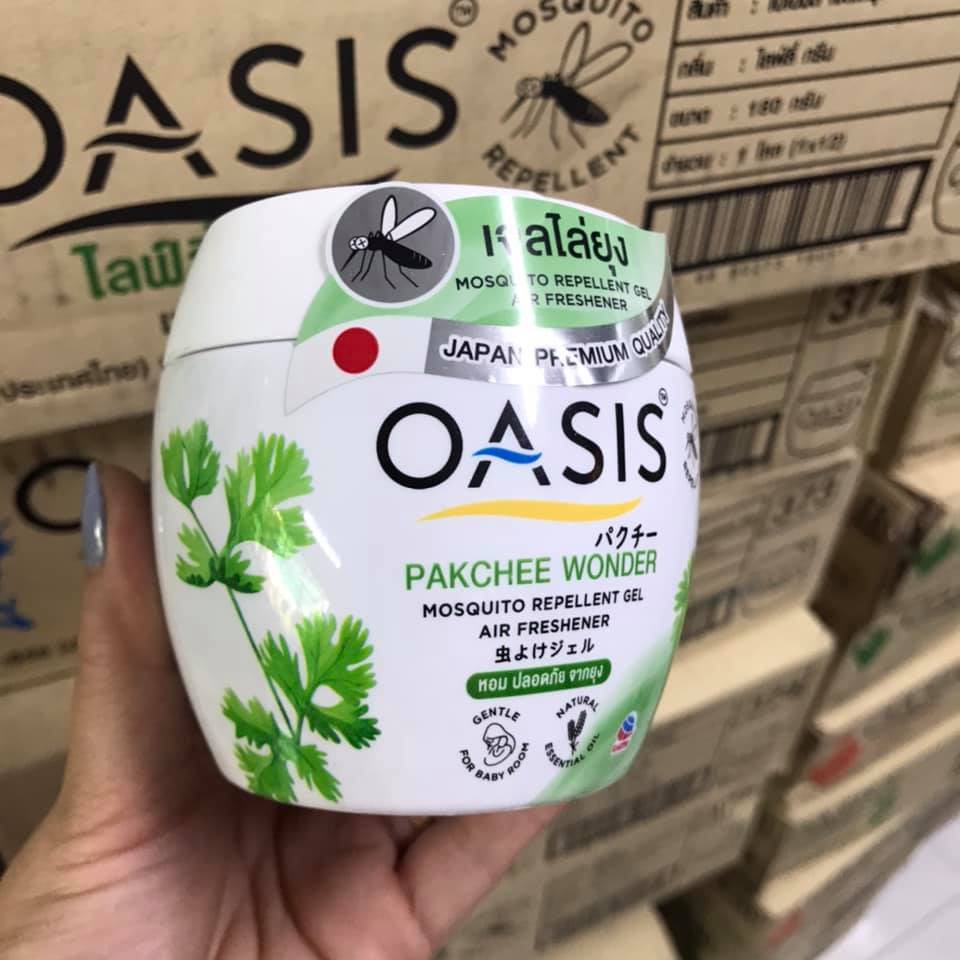 Sáp thơm phòng đuổi muỗi OASIS 180g Thái Lan