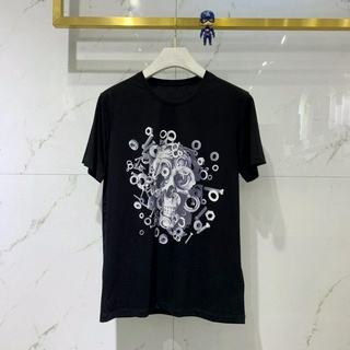 Áo Thun Nam Tay Ngắn In Hình Đầu Lâu A1Exder Mcqueen 2020