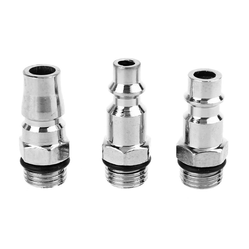 Set 3 Đầu Nối Ống Nước 1 / 4 NPT US JP EU Chất Lượng Cao