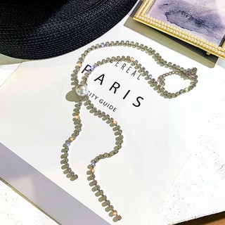 Vòng choker đá siêu đẹp gắn hạt