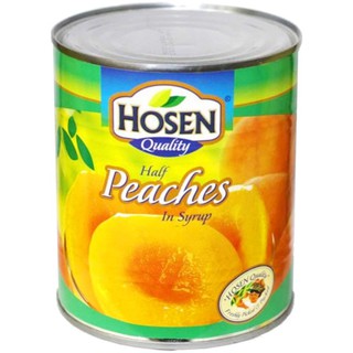 Đào ngâm hosen lon 825g