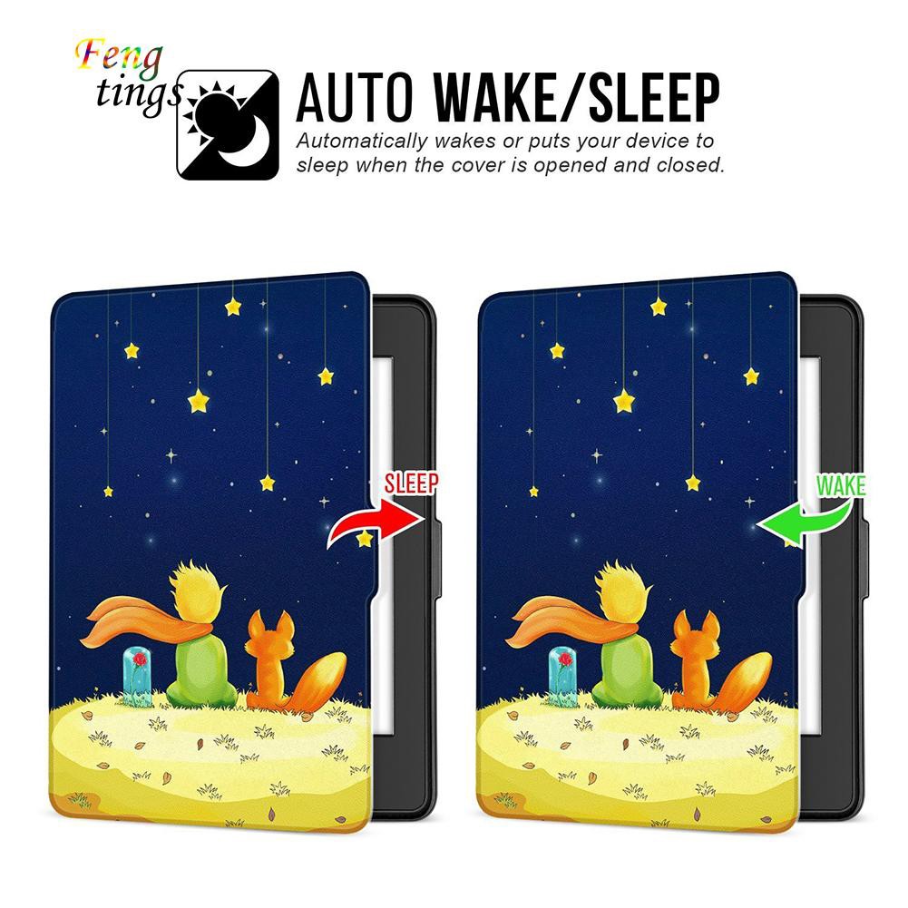 ✌ FT ✌ Plum Little Prince Auto Sleep/Wake Protective Case Cover for Kindle Paperwhite
