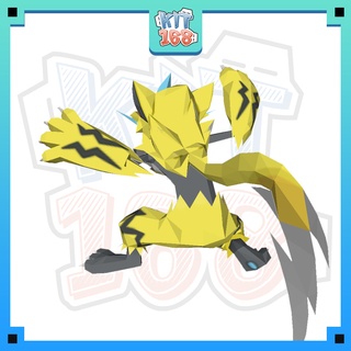 Mô hình giấy Pokemon Zeraora