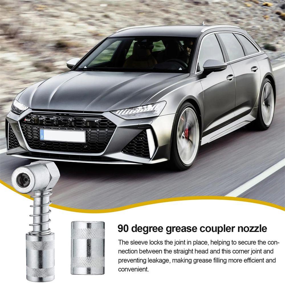 Kẹp Nối Ống Mỡ 90 Độ 1 / 8NPT Cho Xe Hơi Xe Tải