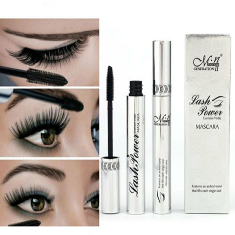 [Hàng mới về] Mascara Sợi Tơ Màu Đen Chống Thấm Nước Nhanh Khô Làm Dài Dày Và Cong Mi