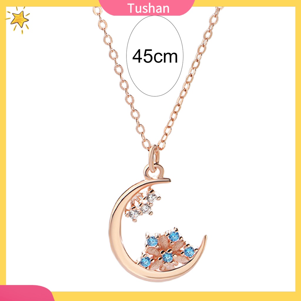 Vòng cổ mặt hình tròn chống mòn phong cách Hàn Quốc