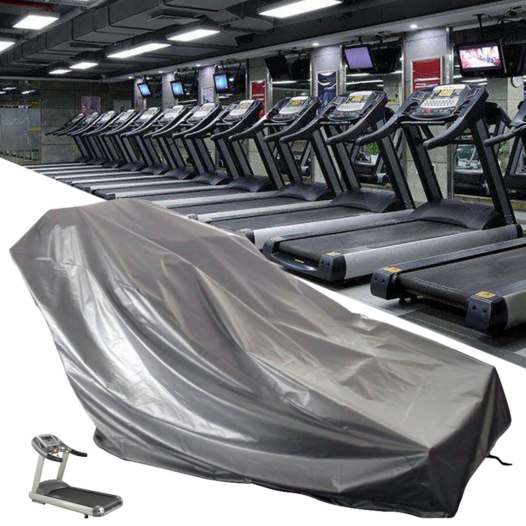 Tấm Phủ Bằng Vải Oxford 210D Màu Đen Chống Bụi Chống Mưa Chống Nắng Bảo Vệ Treadmill Ngoài Trời Cho Hộ Gia Đình