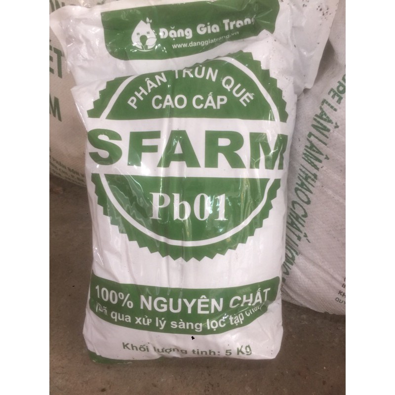 Phân trùn quế cao cấp 5 kg Đặng Gia Trang