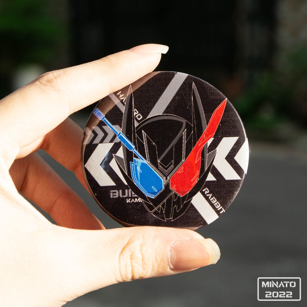 Huy Hiệu Kamen Rider Build - Cross z - Grease - Rogue