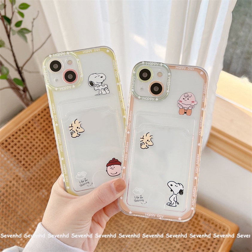Ốp Điện Thoại Dẻo Họa Tiết Hoạt Hình Snoopy Cho iPhone 14 13 12 11 Pro Max X XR Xs Max 8 7 6 6s Plus SE 2020