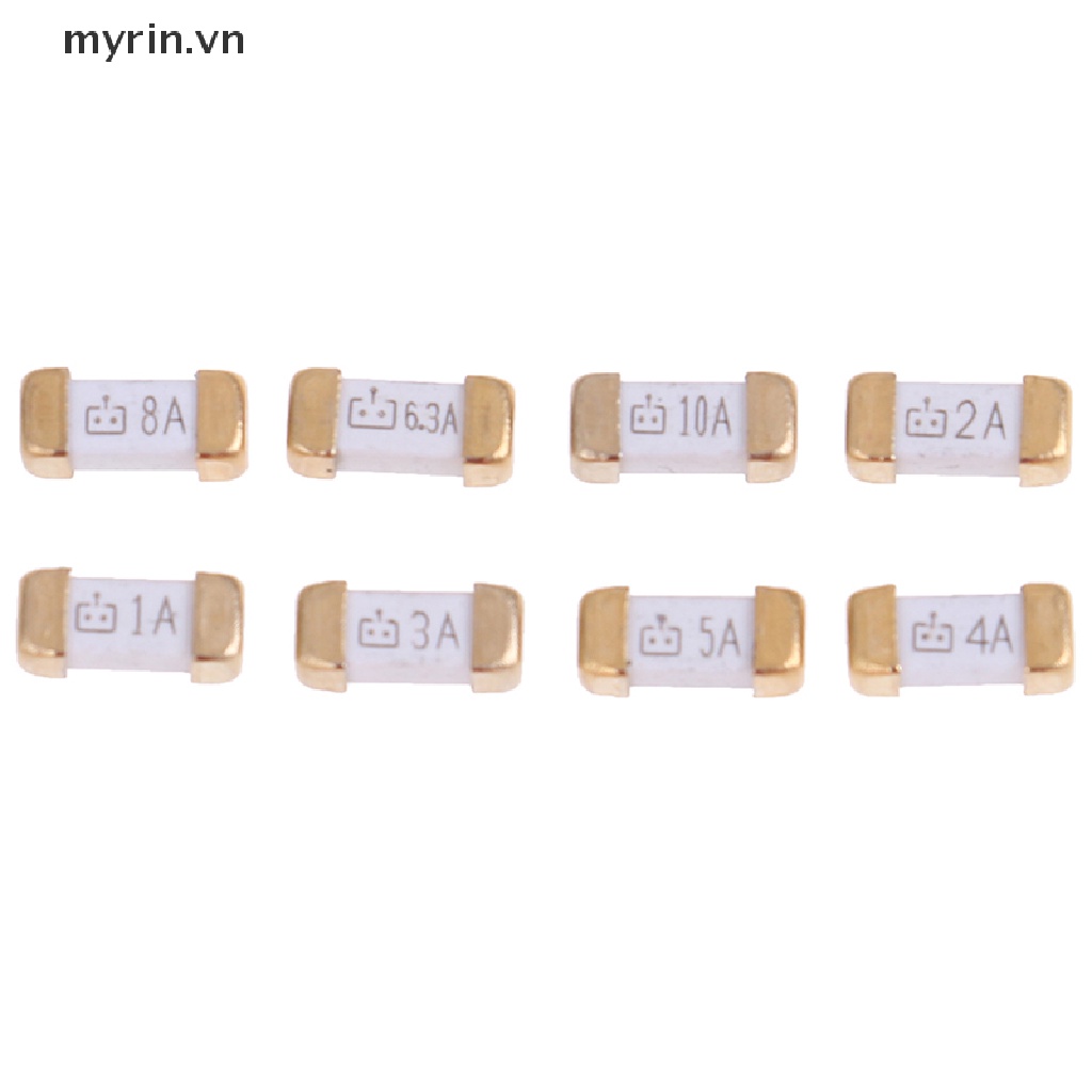 Set 10 Cầu Chì Siêu Nhanh 1808 125v 0451 SMD 1a Đến 10A Chuyên Dụng