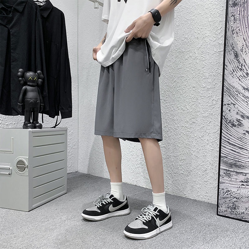 Quần Short Thể Thao Thoáng Khí Thời Trang Đi Biển Cho Nam