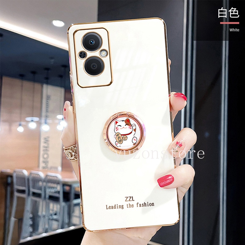 Ốp ĐiệN ThoạI HọA TiếT MèO Dễ Thương Cho OPPO Reno 8 Z 5G 2022