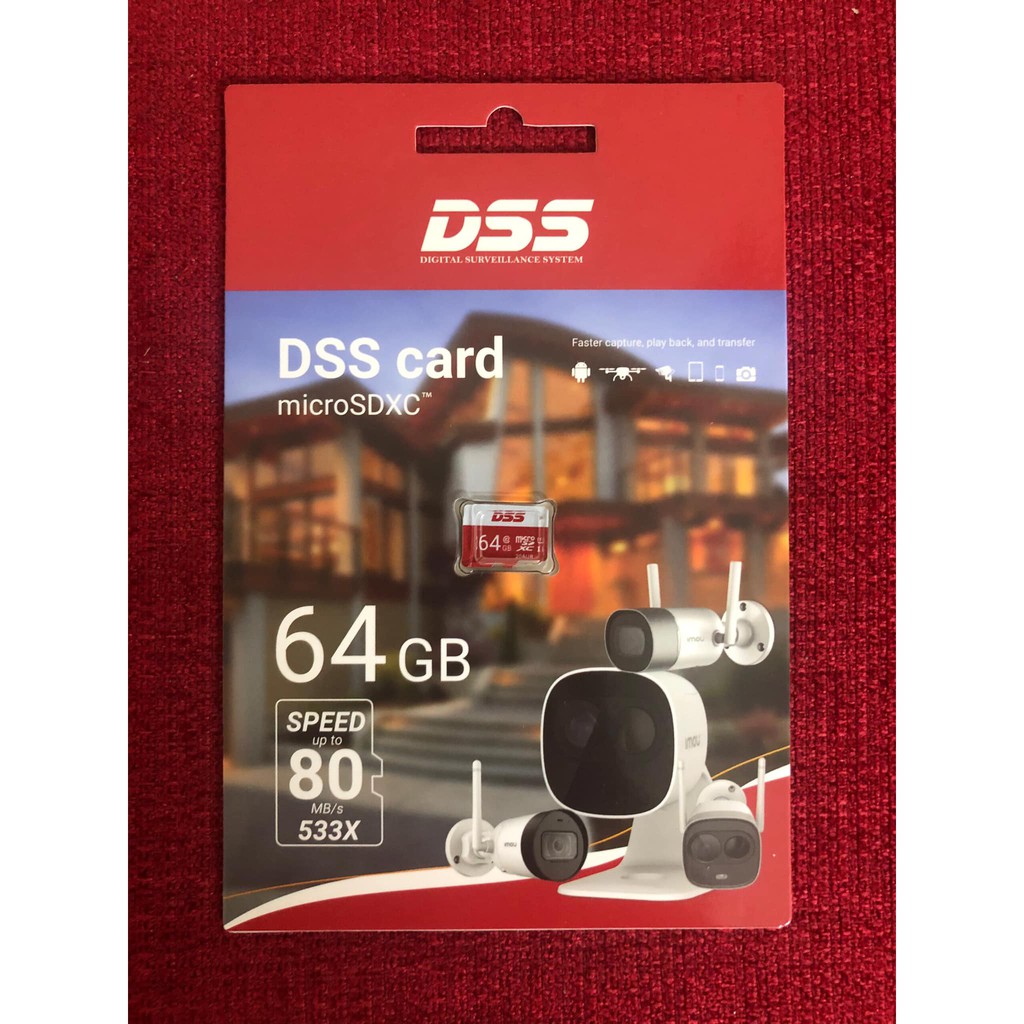 THẺ NHỚ DSS 64GB CHÍNH HÃNG