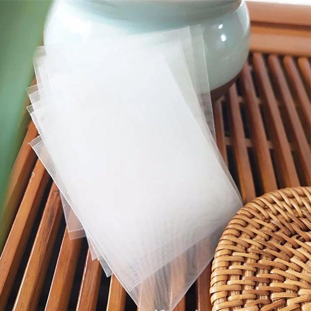 100 Túi Lọc Trà Hình Kim Tự Tháp Kích Thước 7X6Cm