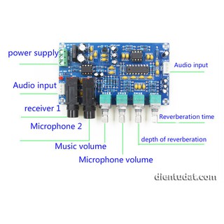 Mạch khuếch đại micro Karaoke XH-M173
