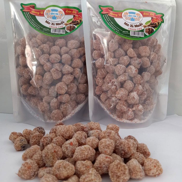 1Kg Me Xí Muội Chua Cay (Túi Zip) Thương Hiệu Rồng Con