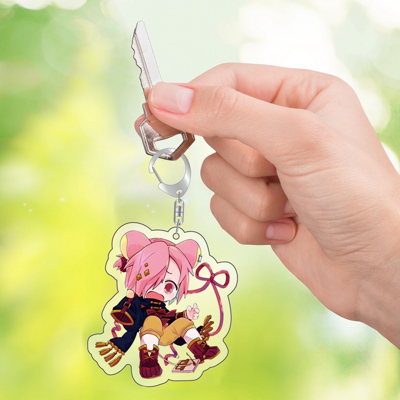 Móc khóa hình nhân vật anime Toilet Bound Hanako Kun Hanako Sousuke Mitsuba