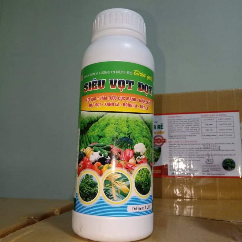 SIÊU VỌT ĐỌT trùn quế nutibo 1 lít