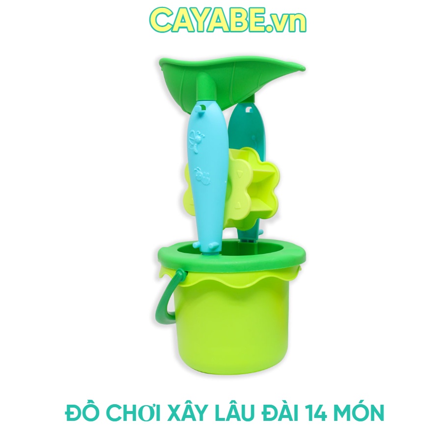 [CAYABE]: Đồ chơi xúc cát xây lâu đài cho bé đi bơi đi biển