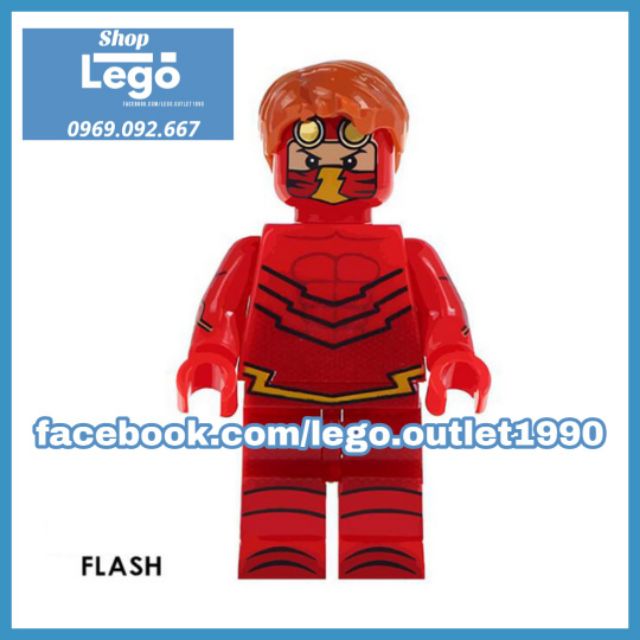 Xếp hình Flash 3000 Siêu anh hùng Justice League 3000 DC Comics Lego Minifigures Wm wm490