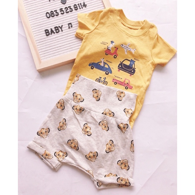 Quần đùi cotton H.M Cambodia xuất xịn
