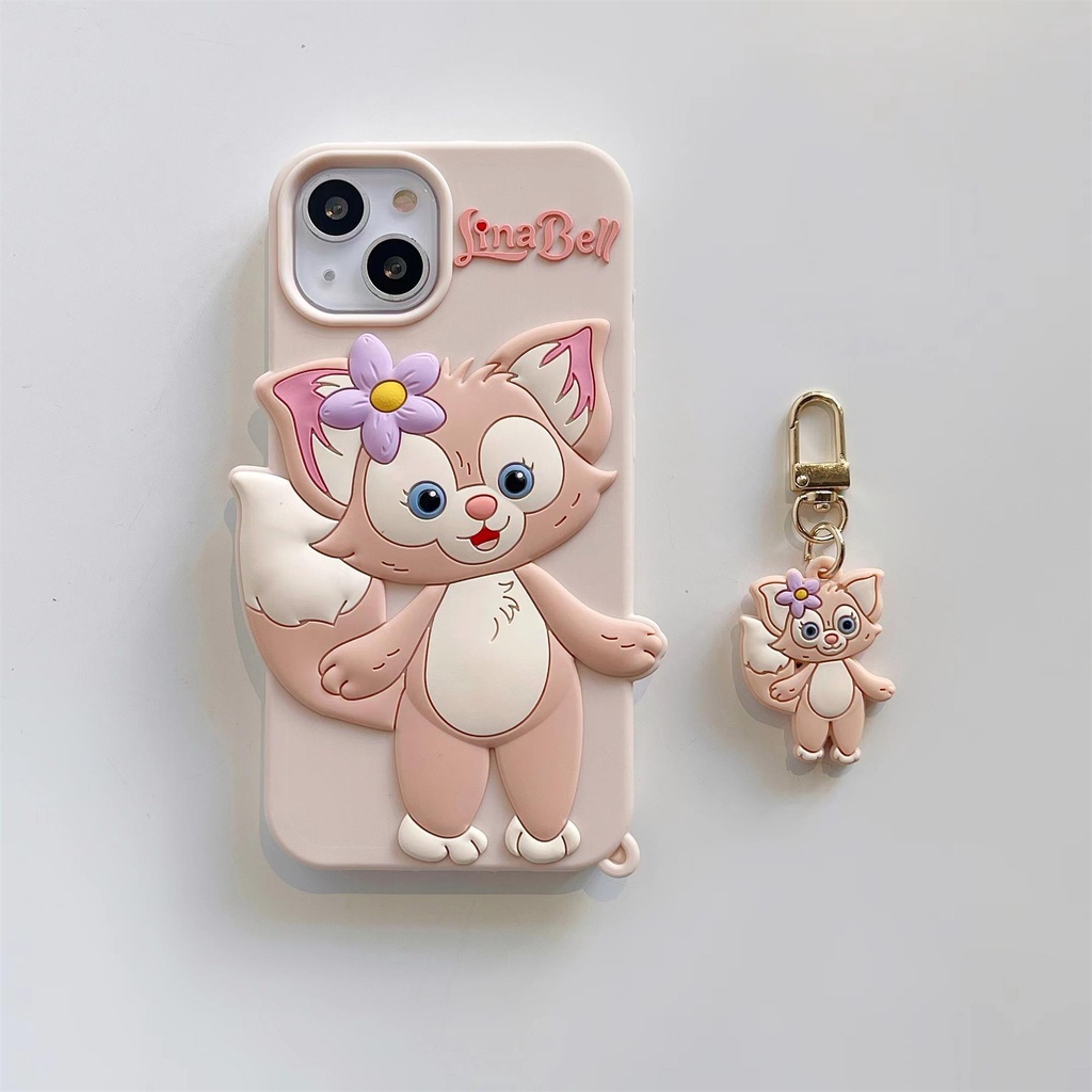 Ốp Điện Thoại Silicon Chống Sốc Hình Chú Cáo Cho iPhone 13 12 11 Pro Max XR XS Max X 7 8 6 6S Plus