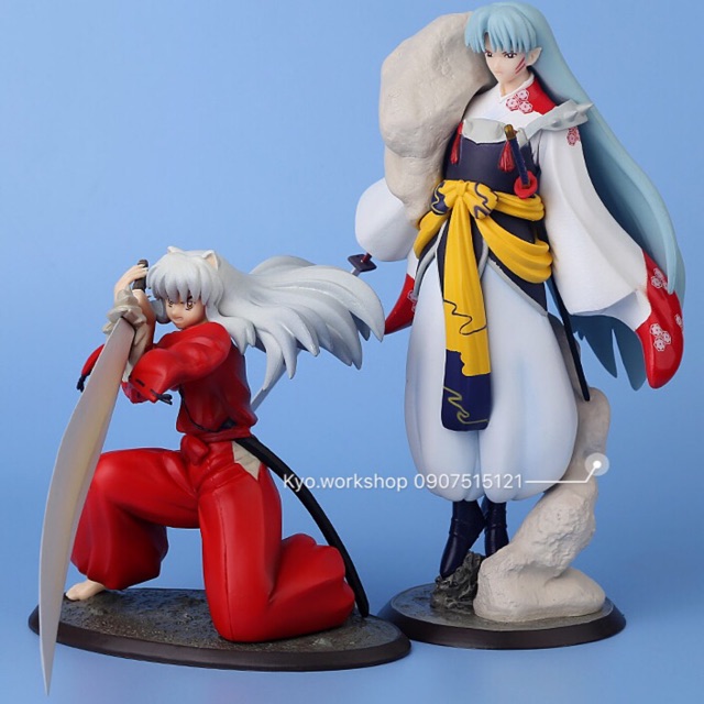Mô hình figure Inuyasha & Sesshomaru trong Inuyasha