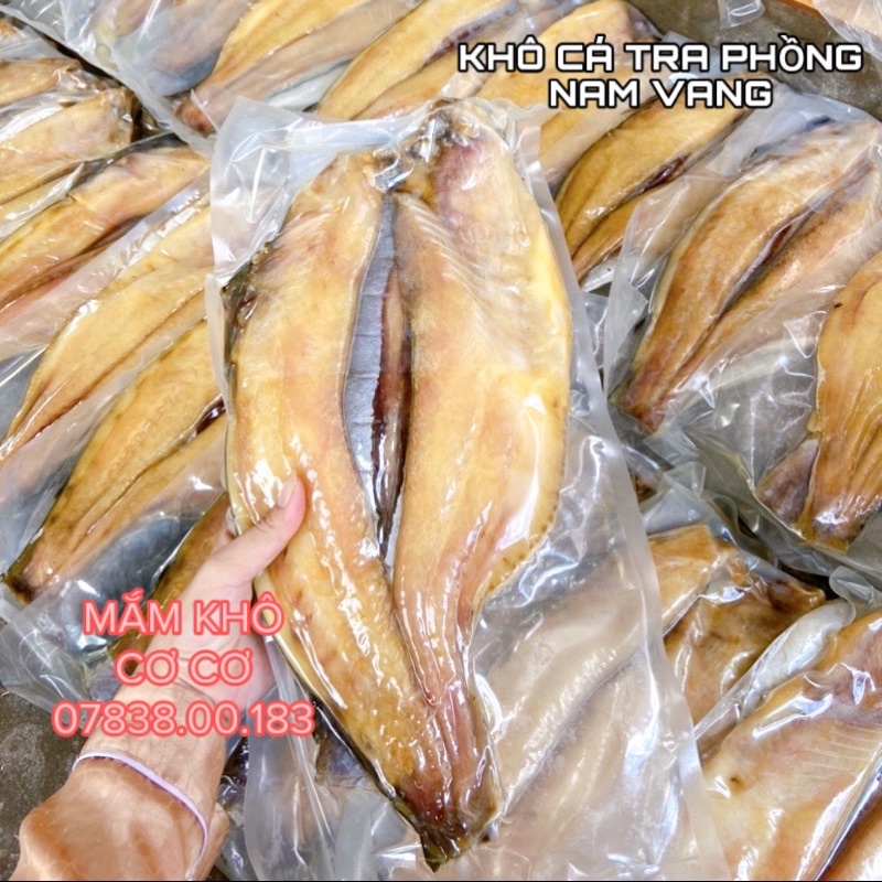 Khô Cá Tra Phồng Biển Hồ Loại 1 Túi 1kg, Cá Tra 1 Nắng Siêu Thơm Ngon Đặc Sản An Giang, Mắm Cá Cơ Cơ