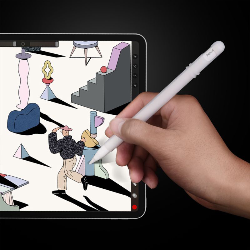 Vỏ Silicon Mềm Bảo Vệ Bút Cảm Ứng Thế Hệ 2