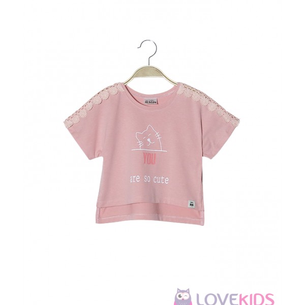 Áo thun BG Lovekids phối ren Sunshine LK0124 - Lovekids