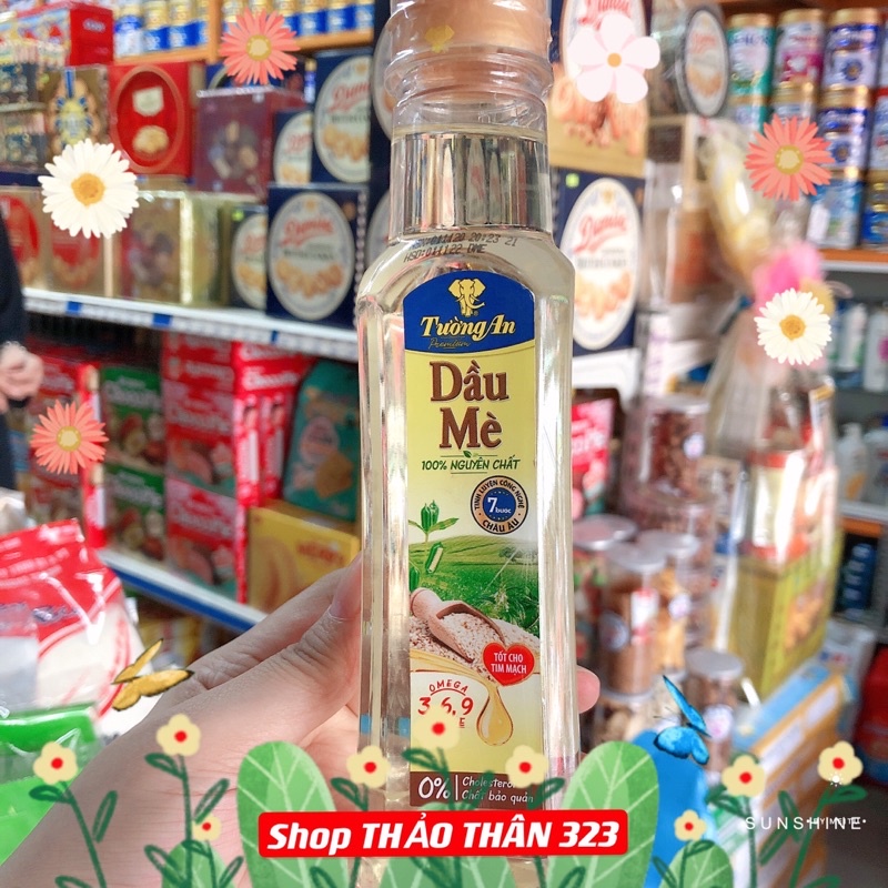 MẪU MỚI-Dầu Mè 100% Nguyên Chất Tường An 250ml