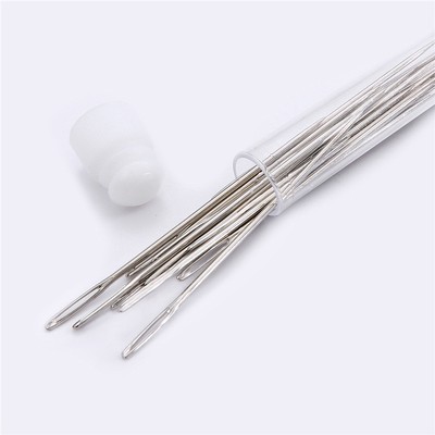 Set 25 kim khâu BEADIA kèm ống đựng bằng nhựa dùng làm trang sức DIY