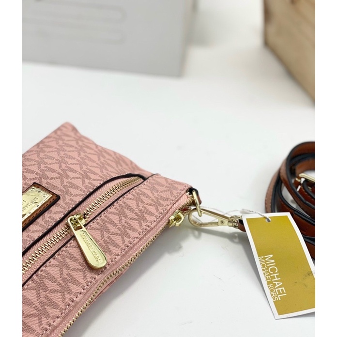 VÍ CẦM TAY KẸP NÁCH KIÊM ĐEO CHÉO NỮ BẢN 2 DÂY SMANO BAGS