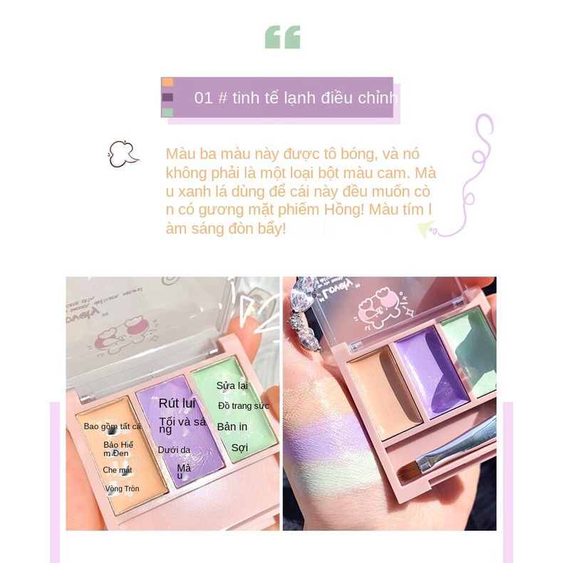 [Hàng mới về] Kem che khuyết điểm XIXI làm sáng da tự nhiên dành cho trang điểm | BigBuy360 - bigbuy360.vn