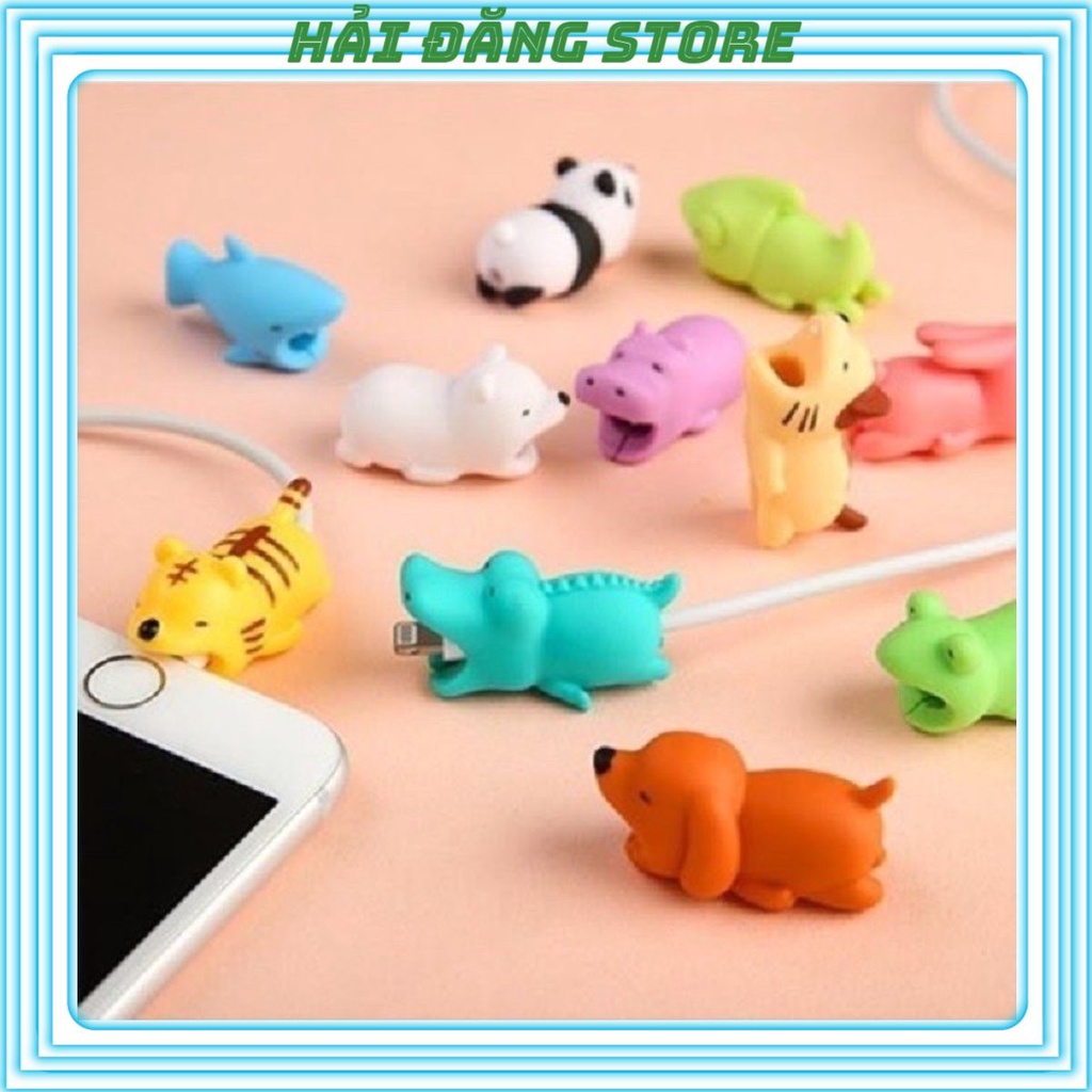 Phụ Kiện Bảo Vệ Chống Đứt Gãy cho tất cả các loại Đầu Sạc hình thú cute