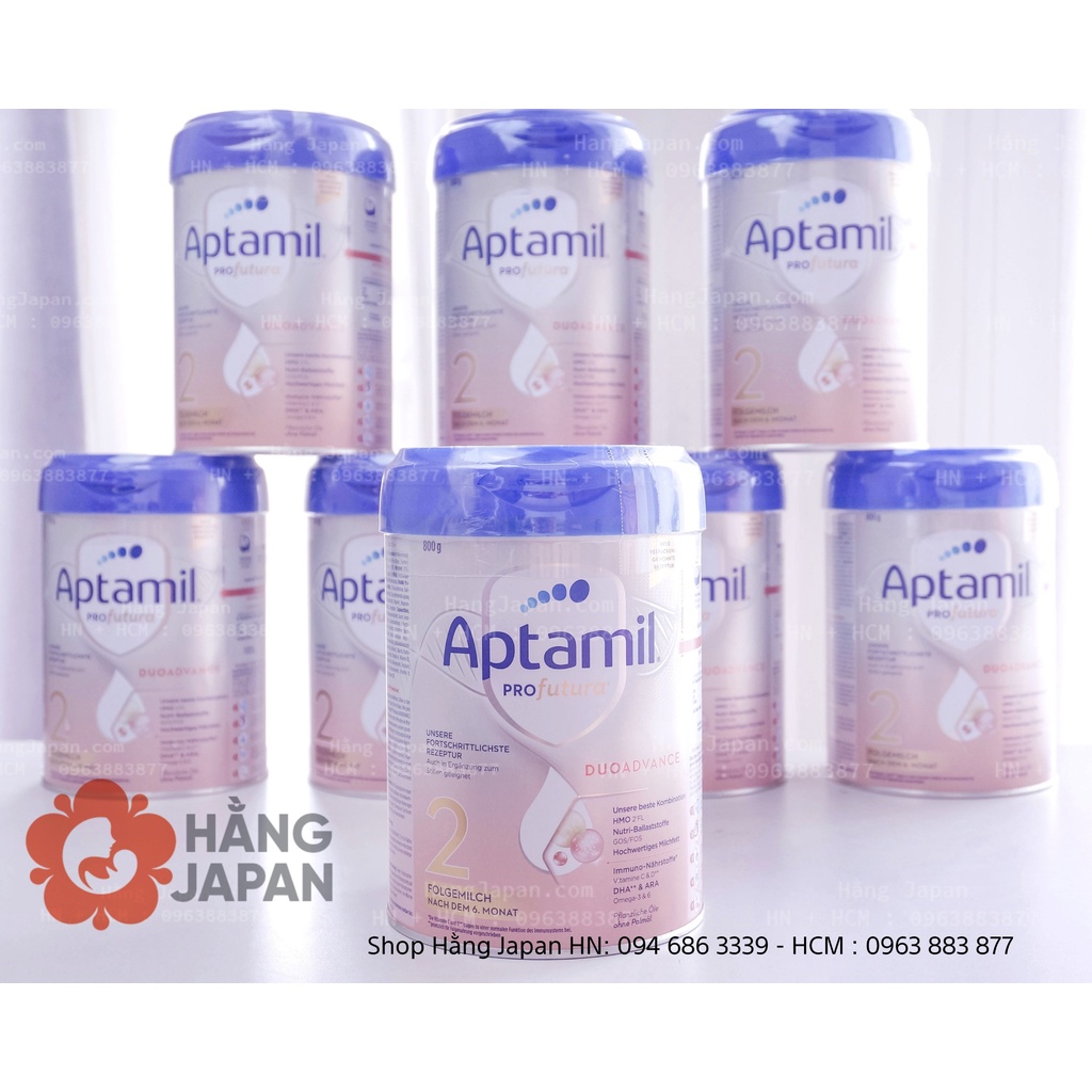 Sữa công thức Aptamil Bạc số 1,2, PRE 800g cho bé mẫu cũ mẫu mới