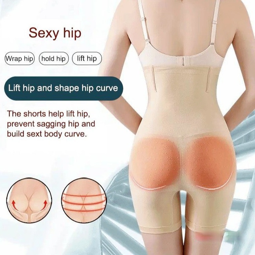 Quần Ngắn Tạo Dáng LEVAO Thiết Kế Lưng Cao Tạo Dáng Thon