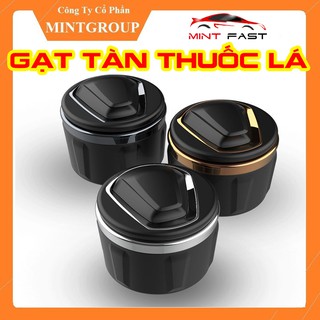 Gạt tàn thuốc lá có đèn led trên xe hơi bằng sứ dễ dàng vệ sinh nhỏ gọn tiện dụng