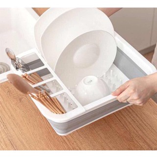 RỔ ÚP BÁT SILICON GẤP GỌN