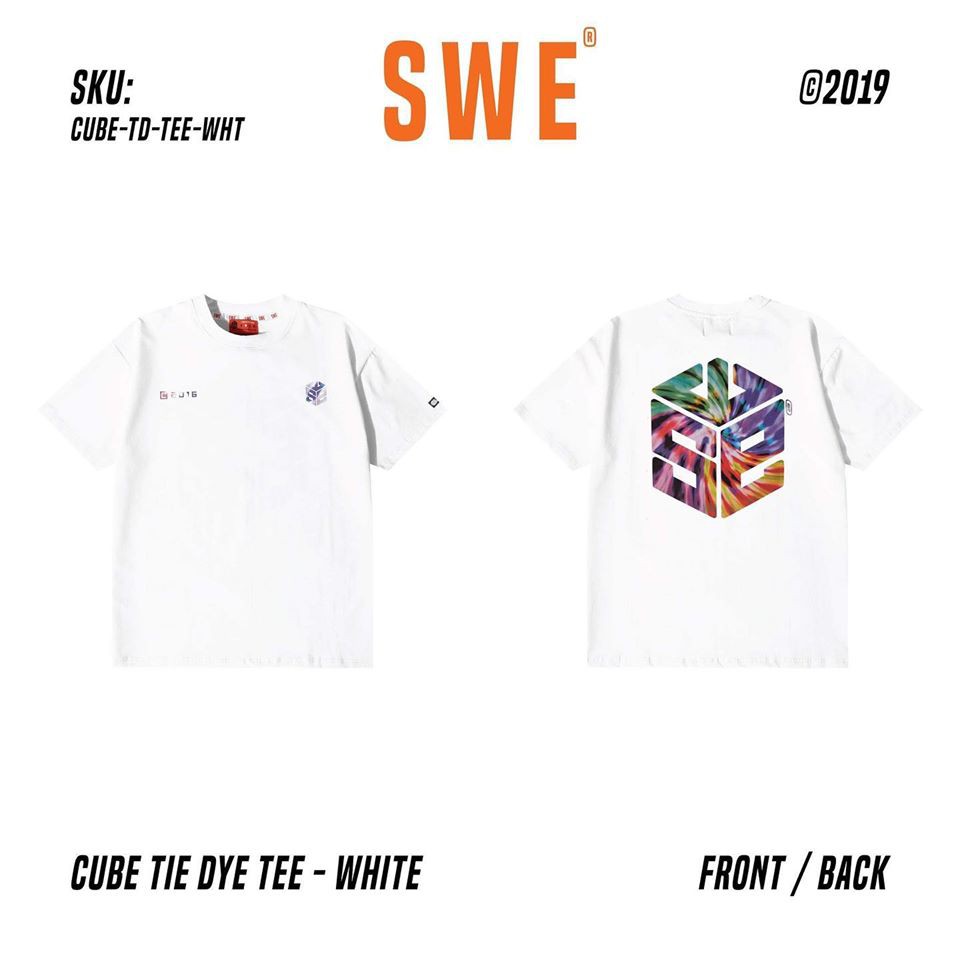 Áo SWE - TIDE DYE CUBE