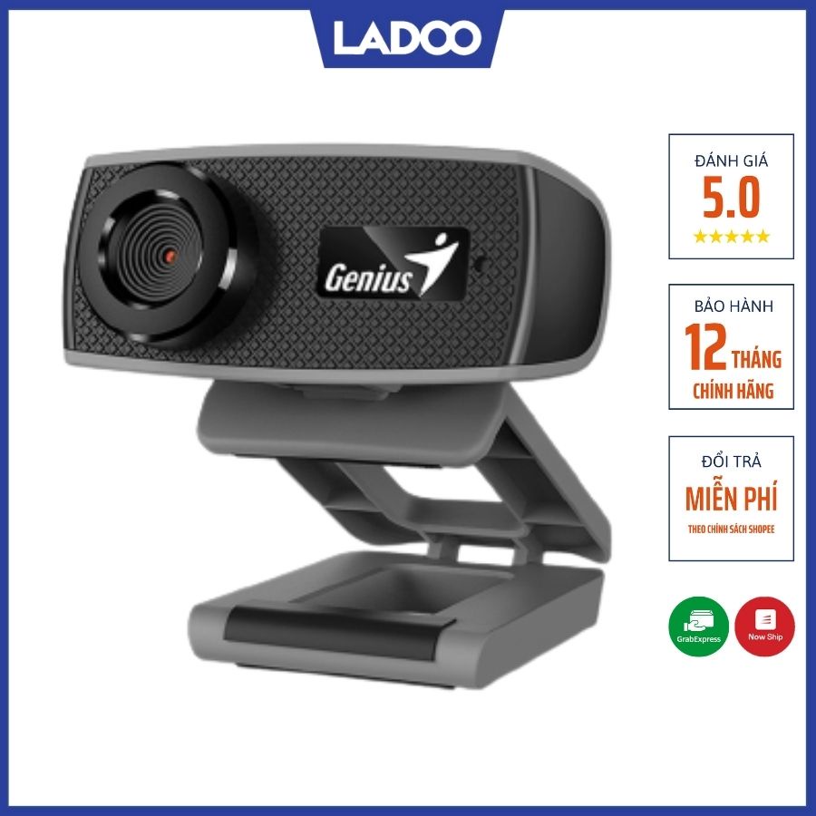 Webcam Genius Facecam 1000x HD - Webcam cho máy tính CHÍNH HÃNG Genius