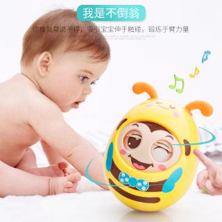 Đồ chơi trẻ em - Con lật đật nháy mắt với bé