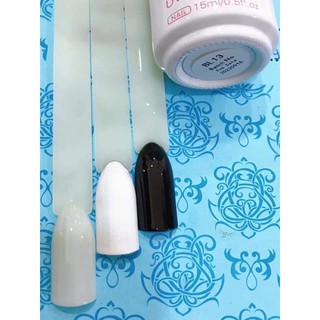 Sơn gel bobo Lẻ Màu Đen Trắng ...!