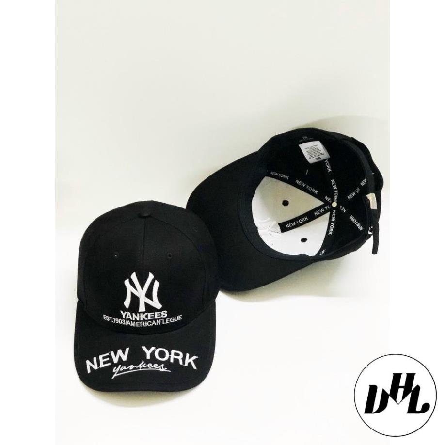 (Hàng VNXK) Mũ lưỡi trai, nón kết nam nữ NY MLB vải Kaki dày mịn siêu chất và ngầu _(Ảnh thật)