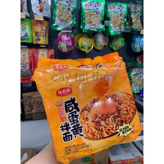 Mỳ trộn trứng muối
