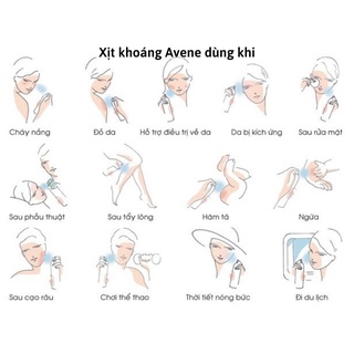 Xịt khoáng dưỡng da Avene 300ml