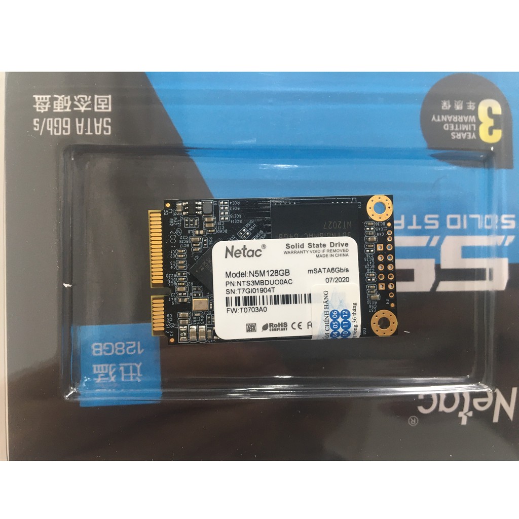 SSD Netac MSATA 128GB N5M