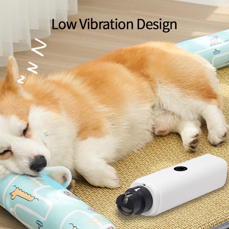 Máy mài thiết kế chuyên dụng chăm sóc móng cho thú cưng/ sạc bằng USB tiện dụng