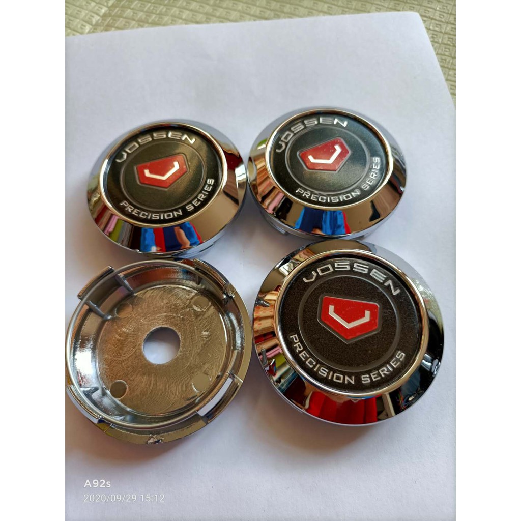 Set 4 Nắp Chụp Mâm Bánh Xe Ô Tô Kích Thước 68mm 65mm 60mm